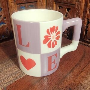 NWT Vaisselle + Anthropologie Collaboration LOVE mug